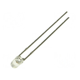 LED 3mm Verde Convex 12,6-40mcd 45° | Electronic-mag.ro | Componente Electronice
