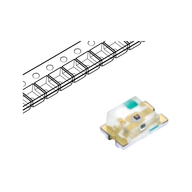 LED SMD 0805 Verde 18-35mcd 2x1,25x0,8mm 130° 2-2,4V 20mA | Electronic-mag.ro | Componente Electronice LED SMD 0805 Verde 18-35mcd 2x1,25x0,8mm 130° 2-2,4V 20mA | Electronic-mag.ro | Componente Electronice