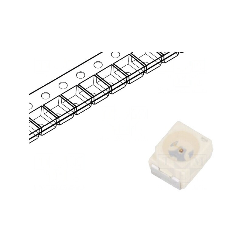 LED SMD 3528 Galben PLCC2 380mlm 3,4x3x2,1mm | Electronic-mag.ro | Componente Electronice LED SMD 3528 Galben PLCC2 380mlm 3,4x3x2,1mm | Electronic-mag.ro | Componente Electronice