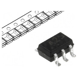 Tranzistor PNP bipolar 40V 0,2A SC70-6 SC88 SOT363 x2 | Electronic-mag.ro | Componente Electronice