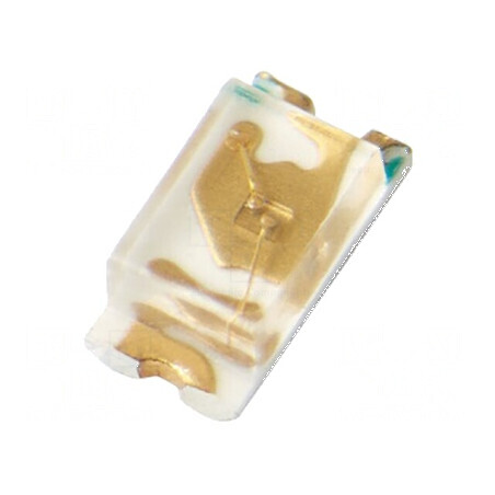 LED SMD 0603 Verde 250-800mcd 0,8x1,6x0,4mm 150° 20mA 111mW | Electronic-mag.ro | Componente Electronice