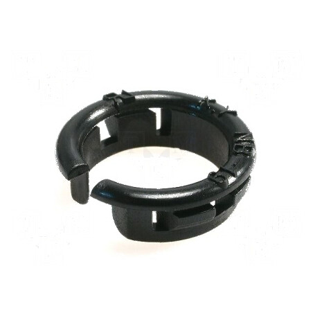 Manșon poliamidă neagră 1,6mm | Electronic-mag.ro | Componente Electronice