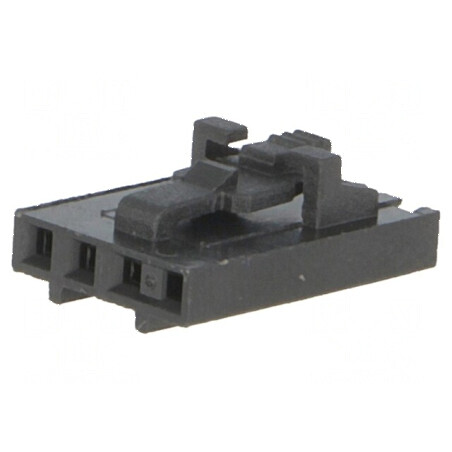 Conector cablu-placă mufă mamă 2,54mm PIN 4 fără contacte | Electronic-mag.ro | Componente Electronice