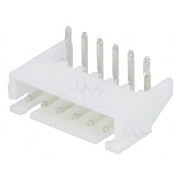 Conector cablu-placă soclu tată A2501 6 PIN 2,5mm THT 250V | Electronic-mag.ro | Componente Electronice
