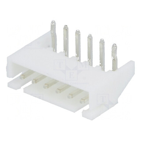 Conector cablu-placă soclu tată A2501 6 PIN 2,5mm THT 250V | Electronic-mag.ro | Componente Electronice