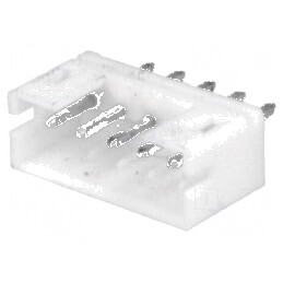 Conector cablu-placă soclu tată PIN 5 Pas 2mm THT 1A 100V | Electronic-mag.ro | Componente Electronice