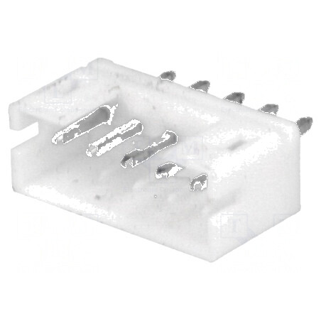 Conector cablu-placă soclu tată PIN 5 Pas 2mm THT 1A 100V | Electronic-mag.ro | Componente Electronice