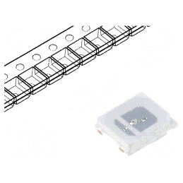 LED SMD 2835 Albastru PLCC2 780-1000mcd 2,8x3,5x0,75mm 120° | Electronic-mag.ro | Componente Electronice