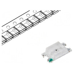 LED SMD 1206 galben-verde 20-45mcd 3,2x1,6x0,8mm 120° 20mA | Electronic-mag.ro | Componente Electronice