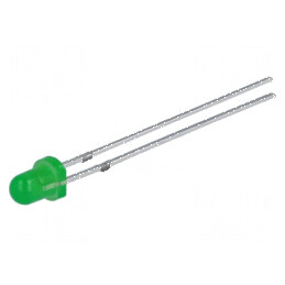 LED 3mm galben-verde 10-15mcd 30° Nr.term: 2 | Electronic-mag.ro | Componente Electronice