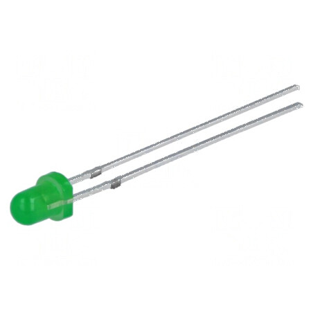 LED 3mm galben-verde 10-15mcd 30° Nr.term: 2 | Electronic-mag.ro | Componente Electronice