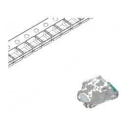 LED SMD 0805 RGB 2x1,25mm 20mA Lumin.roșu 80-180mcd | Electronic-mag.ro | Componente Electronice