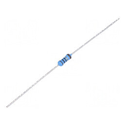 Rezistor thin film THT 10Ω 600mW ±1% Ø2,5x6,5mm 50ppm/°C | Electronic-mag.ro | Componente Electronice