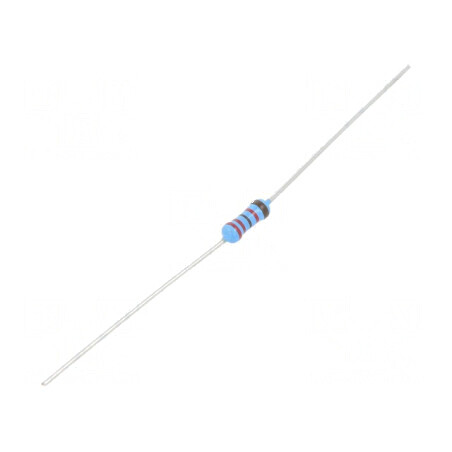 Rezistor thin film THT 22,1kΩ 600mW ±1% Ø2,5x6,5mm 50ppm/°C | Electronic-mag.ro | Componente Electronice