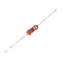 Rezistor metal film THT 1,5Ω 2W ±10% Ø5x12mm axial | Electronic-mag.ro | Componente Electronice