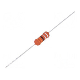Rezistor metal film THT 3,3Ω 2W ±10% Ø5x12mm axial | Electronic-mag.ro | Componente Electronice