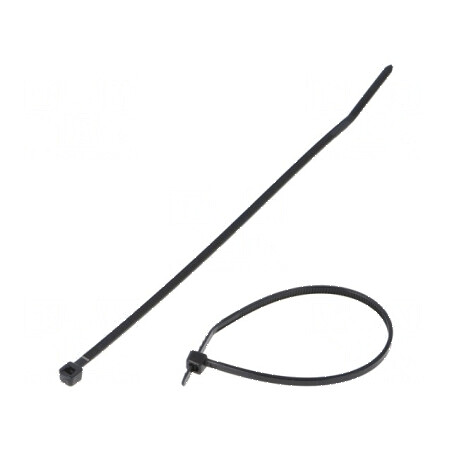 Colier de strângere poliamidă 80N negru L: 142mm W: 2,5mm | Electronic-mag.ro | Componente Electronice