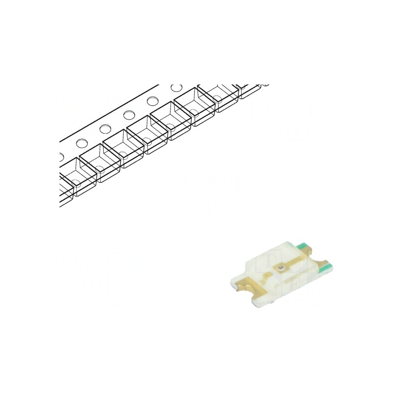 LED SMD 1206 roșie 20-90mcd 3,2x1,6x0,7mm 140° 1,8-3V 20mA | Electronic-mag.ro | Componente Electronice LED SMD 1206 roșie 20-90mcd 3,2x1,6x0,7mm 140° 1,8-3V 20mA | Electronic-mag.ro | Componente Electronice