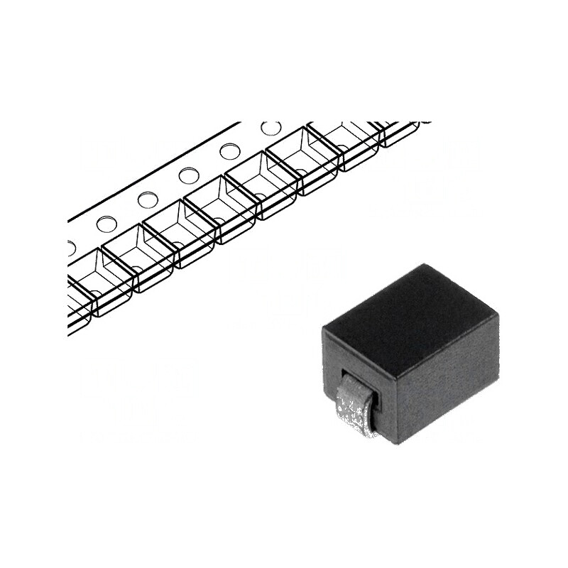 Talon SMD Ferită 100MHz 47Ω 25MHz 30Ω 3,1mm | Electronic-mag.ro | Componente Electronice