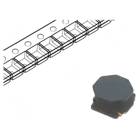 Inductor SMD 1uH 1,85A 0,07Ω 2x2x1,2mm | Electronic-mag.ro | Componente Electronice