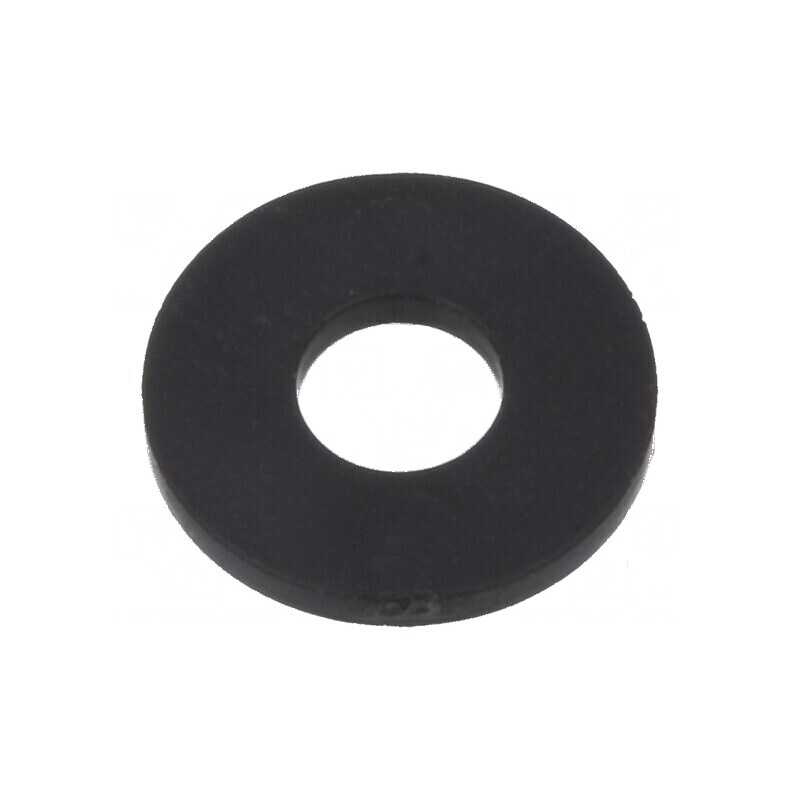 Şaibă rotundă M3 D8mm h800um neagră - 10 bucati | Electronic-mag.ro | Componente Electronice