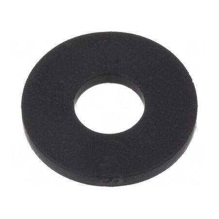 Şaibă rotundă M3 D8mm h800um neagră - 10 bucati | Electronic-mag.ro | Componente Electronice