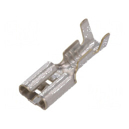 Terminal plat 4,8mm 0,8mm mamă pentru cablu 1,5÷2,5mm² crimpat | Electronic-mag.ro | Componente Electronice