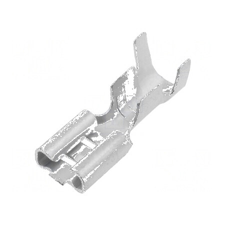 Terminal plat 4,8mm mamă crimpat 0,5÷2mm2 | Electronic-mag.ro | Componente Electronice