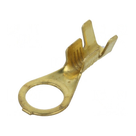 Vârf inelar M6 crimpat pe cablu drept neizolat 1÷2,5mm² | Electronic-mag.ro | Componente Electronice