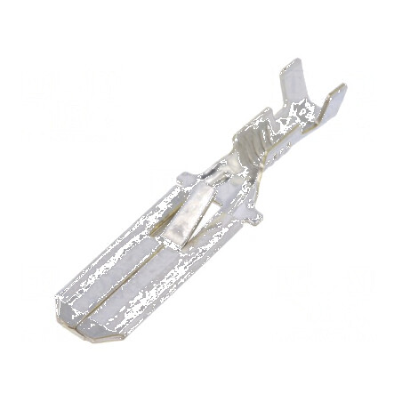 Terminal plat 6,3mm tată 0,5-1,5mm² crimpat pe cablu | Electronic-mag.ro | Componente Electronice
