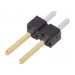 Conector BERGSTIK II tată PIN 2 drept pentru şiruri pini | Electronic-mag.ro | Componente Electronice