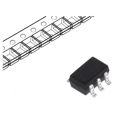 IC digital NOT SMD SOT353 4,5-5,5VDC -40-125°C AHCT | Electronic-mag.ro | Componente Electronice