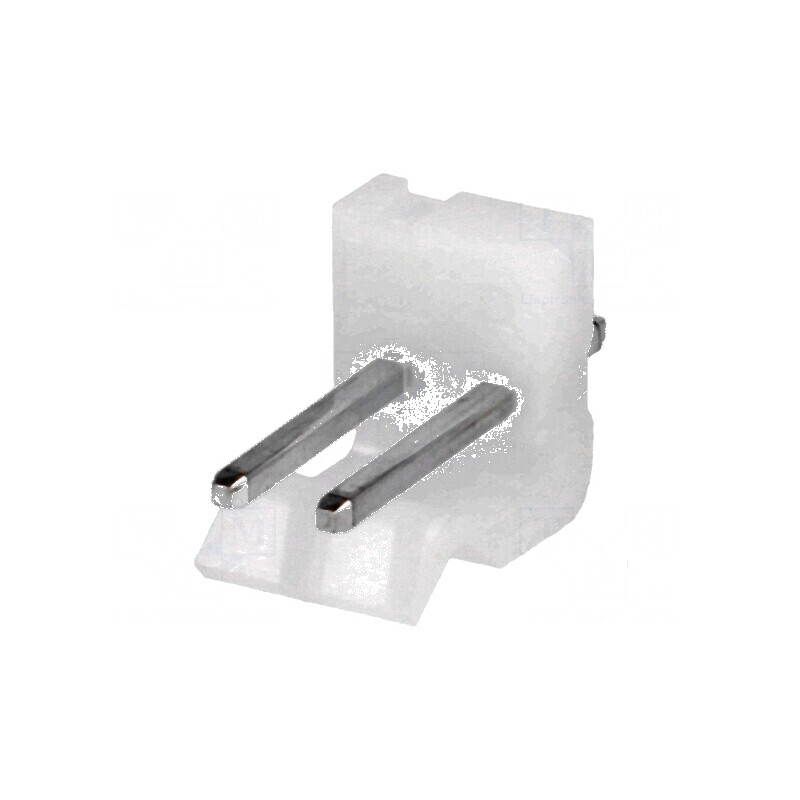 Conector cablu-placă soclu tată 3,96mm PIN 2 THT 250V 7A | Electronic-mag.ro | Componente Electronice