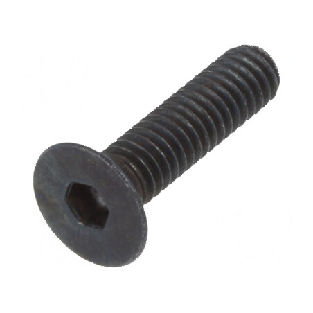 Şurub M2,5x10mm îngropat imbus HEX 1,5mm oţel 0,45g | Electronic-mag.ro | Componente Electronice