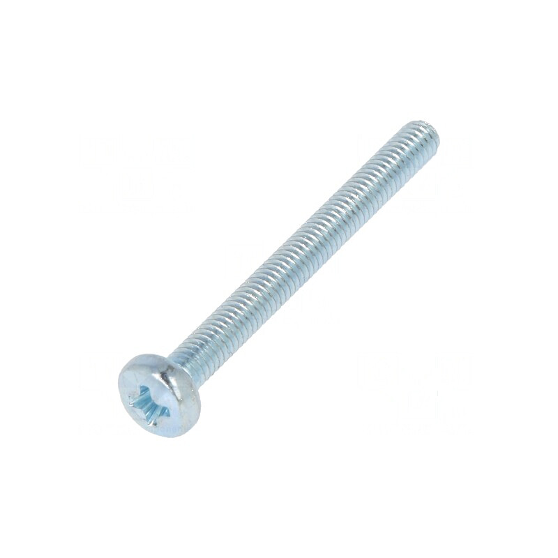 Şurub M2,5x25mm Cap Rotund Phillips PH1 Oţel Zincat | Electronic-mag.ro | Componente Electronice