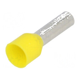 Vârf izolată cupru 6mm2 12mm cositorit crimpat | Electronic-mag.ro | Componente Electronice