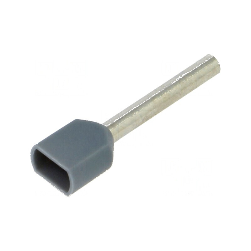 Vârf tub de capăt izolată dublă cupru 0,75mm² 14mm cositorit | Electronic-mag.ro | Componente Electronice Vârf tub de capăt izolată dublă cupru 0,75mm² 14mm cositorit | Electronic-mag.ro | Componente Electronice