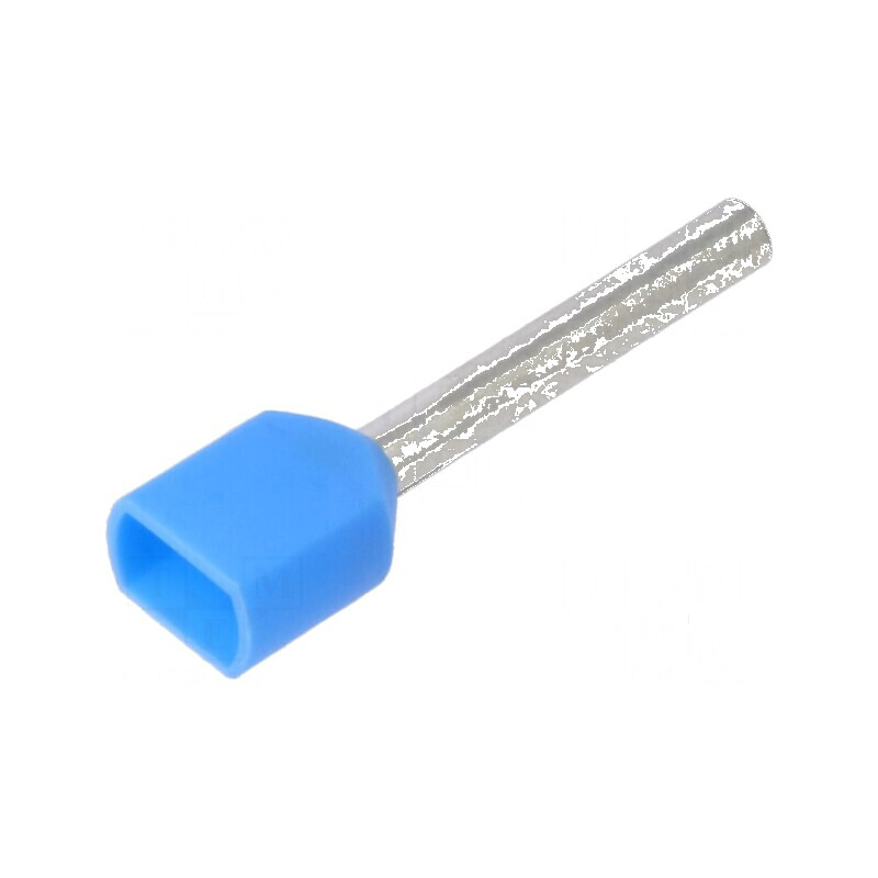 Vârf tub de capăt dublu izolat cupru 0,75mm² 14mm cositorit | Electronic-mag.ro | Componente Electronice Vârf tub de capăt dublu izolat cupru 0,75mm² 14mm cositorit | Electronic-mag.ro | Componente Electronice