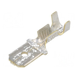 Terminal plat 6,3mm tată 1÷2,5mm2 crimpat pe cablu | Electronic-mag.ro | Componente Electronice