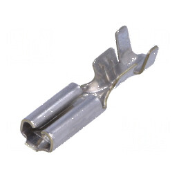 Terminal plat 2,8mm mamă 0,5-1,25mm² crimpat pe cablu | Electronic-mag.ro | Componente Electronice