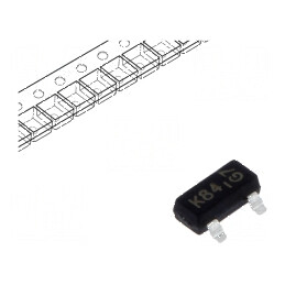 Tranzistor P-MOSFET 50V 0,13A Idm 1,2A 0,3W | Electronic-mag.ro | Componente Electronice