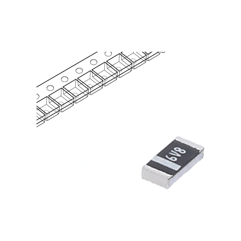 Diodă Zener SMD 0,5W 6,8V 5mA 1206 | Electronic-mag.ro | Componente Electronice