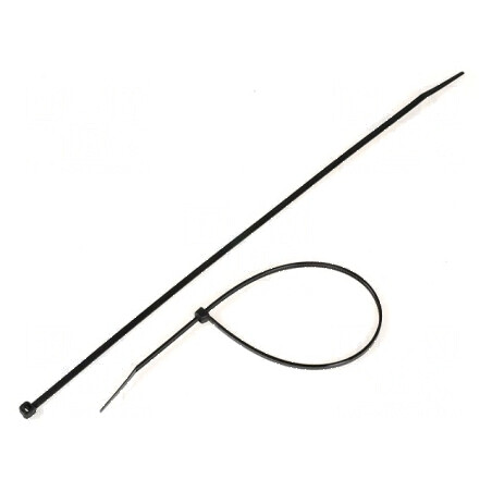 Colier de strângere poliamidă negru 292mm x 3,6mm 176,5N | Electronic-mag.ro | Componente Electronice