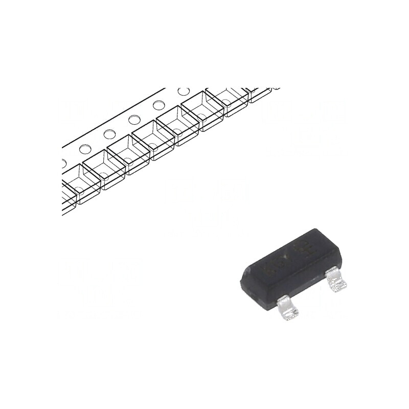 Diodă Zener 0,3W 15V SMD SOT23 | Electronic-mag.ro | Componente Electronice