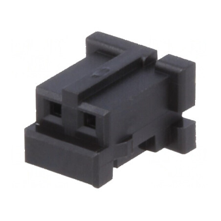 Conector cablu-cablu PCB mufă mamă 2 PIN DF3 2mm drept | Electronic-mag.ro | Componente Electronice