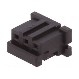 Conector cablu-cablu/PCB mufă mamă PIN 3 DF3 Pas 2mm drept | Electronic-mag.ro | Componente Electronice