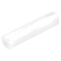 Bucșă de distanțare LED 5mm naturală, lungime 21mm | Electronic-mag.ro | Componente Electronice