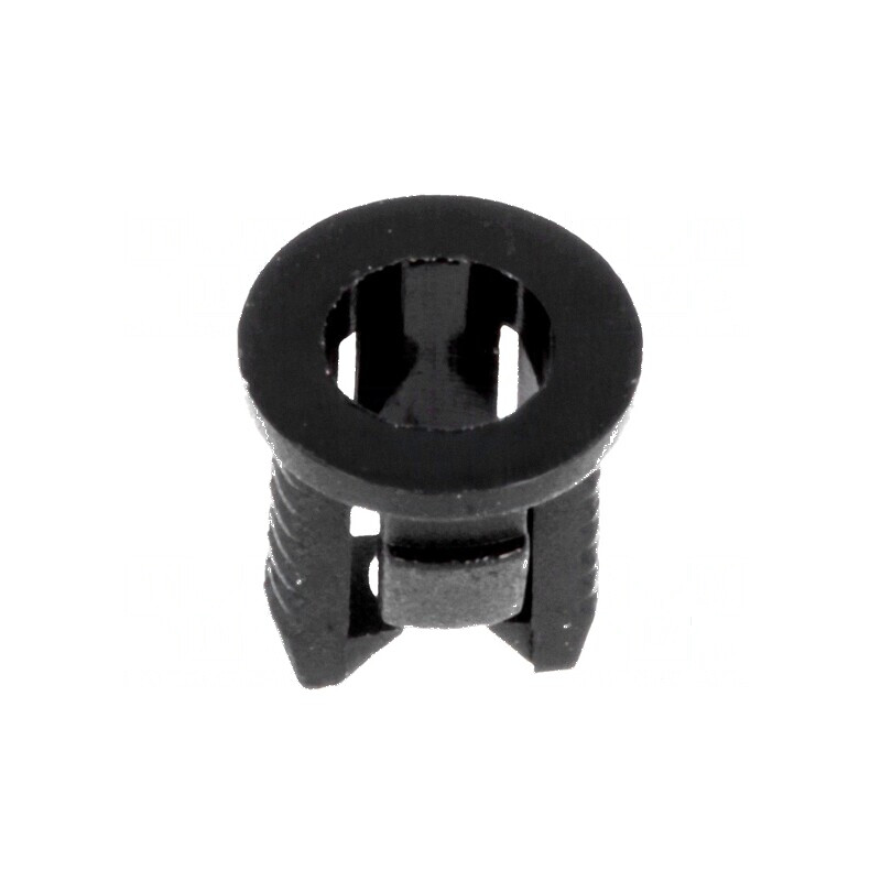 Montură LED 3mm monobloc neagră UL94V-2, L: 5,7mm | Electronic-mag.ro | Componente Electronice Montură LED 3mm monobloc neagră UL94V-2, L: 5,7mm | Electronic-mag.ro | Componente Electronice
