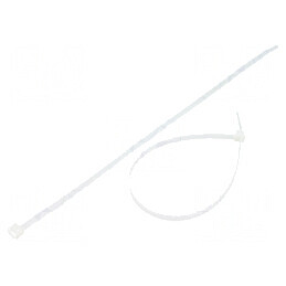 Colier strângere poliamidă 280mm 4,8mm 333N naturală | Electronic-mag.ro | Componente Electronice