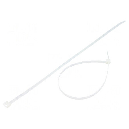 Colier strângere poliamidă 280mm 4,8mm 333N naturală | Electronic-mag.ro | Componente Electronice